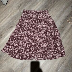 Ardene floral skirt